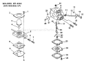 Page A Diagram and Parts List for PE-2400 After S/N 040061 Echo Edger