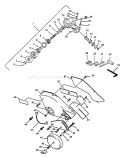 Page E Diagram and Parts List for PE-2400 After S/N 040061 Echo Edger
