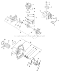 Part Location Diagram of SB1039 Echo Short Block