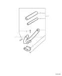 Page N Diagram and Parts List for PE-261 02001001-02999999 Echo Edger