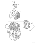 Page E Diagram and Parts List for PE-260 05001001-05999999 Echo Edger