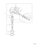 Part Location Diagram of V835000010 Echo Screw 5x12