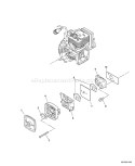 Page L Diagram and Parts List for PE-265S S71412001001-S71412999999 Echo Edger