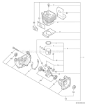 Page E Diagram and Parts List for PE-265S S71412001001-S71412999999 Echo Edger