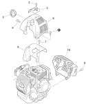 Covers Diagram and Parts List for PE-266S T43712001001-T43712999999 Echo Edger