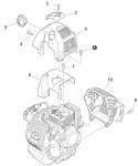 Covers Diagram and Parts List for PE-266S T43813001001-T43813999999 Echo Edger