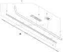 Main Pipe Assembly, Driveshaft Diagram and Parts List for PE-266 T41813001001-T41813999999 Echo Edger