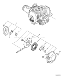 Part Location Diagram of P022019660 Echo Rope-starter-3.5x900mm