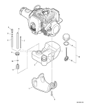 Part Location Diagram of A350000900 Echo Tank-fuel