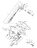 Page D Diagram and Parts List for PE-3100 Type 1E -After S/N 001001 Echo Edger