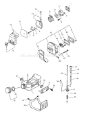 Page F Diagram and Parts List for PE-3100 Type 1E -After S/N 001001 Echo Edger