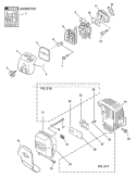 Part Location Diagram of A313000330 Echo Guide-Exhaust