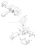Part Location Diagram of 13192055430 Echo Cushion-fuel Tank