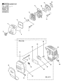Page F Diagram and Parts List for PE-311 02001001-02999999 Echo Edger
