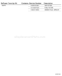 Page P Diagram and Parts List for PE-260 S68411001001-S68411999999 Echo Edger