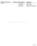 Page P Diagram and Parts List for PE-260 S83213001001-S83213999999 Echo Edger