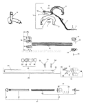 Part Location Diagram of 61029922460 Echo Main Pipe Asy
