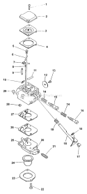 Page A Diagram and Parts List for PP-1400 001001-007863 Echo Pole Saw