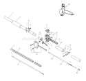 Page B Diagram and Parts List for PPF-2100 Type 1E -001001-506099 Echo Pole Saw