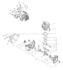 Page C Diagram and Parts List for PPF-2100 Type 1E -506100-509499 Echo Pole Saw