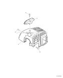 Page C Diagram and Parts List for PPF-211 06001423-06999999 Echo Pole Saw