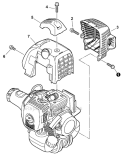 Page A Diagram and Parts List for PPF-280  Echo Pole Saw
