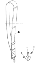 Page L Diagram and Parts List for PPF-280  Echo Pole Saw