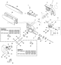 Page F Diagram and Parts List for PPT-230 05001001-05006451 Echo Pole Saw