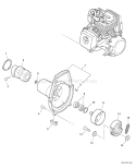 Page E Diagram and Parts List for PPT-230 E08312001001-E08312999999 Echo Pole Saw