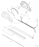 Part Location Diagram of C041000001 Echo HANDLE - RIGHT