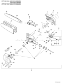 Page M Diagram and Parts List for PPT-260 07001001-07001098 Echo Pole Saw
