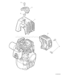 Page C Diagram and Parts List for PPT-260 03001001-03006148 Echo Pole Saw