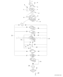 Page A Diagram and Parts List for PPT-261 06001001-06999999 Echo Pole Saw