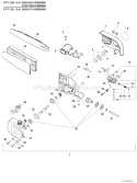 Page K Diagram and Parts List for PPT-261 06001001-06999999 Echo Pole Saw
