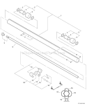 Page O Diagram and Parts List for PPT-261 06001001-06999999 Echo Pole Saw