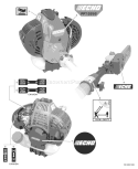Page L Diagram and Parts List for PPT-265S E09313001001-E09313001032 Echo Pole Saw