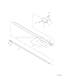 Page N Diagram and Parts List for PPT-265S E09313001001-E09313001032 Echo Pole Saw