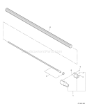Page N Diagram and Parts List for PPT-265 E09013001097-E09013001160 Echo Pole Saw