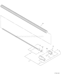Part Location Diagram of P021044691 Echo Coupling Assembly