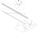 Main Pipe - Lower Diagram and Parts List for PPT-266H E04411001001-E04411999999 Echo Pole Saw