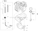 Fuel System SN: E0411101641-E04111999999 Diagram and Parts List for PPT-266 E04111001001-E04111999999 Echo Pole Saw