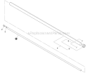 Main Pipe - Upper Diagram and Parts List for PPT-266 E04313001001-E04313999999 Echo Pole Saw