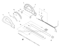 Part Location Diagram of C050001040 Echo Pipe Assembly