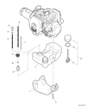 Page G Diagram and Parts List for PPT-280 E09213001001-E09213999999 Echo Pole Saw