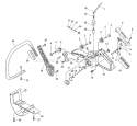 Page D Diagram and Parts List for QV-6700 Type 1E -After S/N 001001 Echo Chainsaw