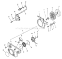 Page E Diagram and Parts List for QV-6700 Type 1E -After S/N 001001 Echo Chainsaw