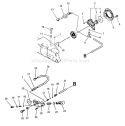 Page G Diagram and Parts List for QV-6700 Type 1E -After S/N 001001 Echo Chainsaw