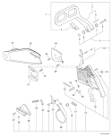 Part Location Diagram of 43331038130 Echo Cover-Brake
