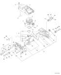 Part Location Diagram of A160000461 Echo Cover-Engine