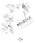 Page B Diagram and Parts List for QV-8000 Type 1 -After S/N 001001 Echo Chainsaw
